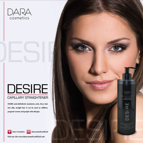 DARA Desire - 16.09 fl oz – Keratin Hair Smoothing System Anti Frizz